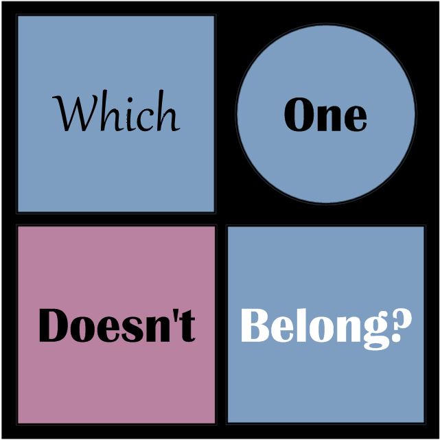 Which One Doesn't Belong Logo