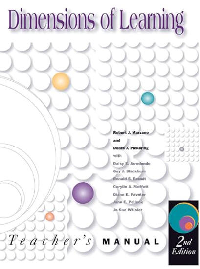 Dimensions of learning teacher's manual (2nd ed.)