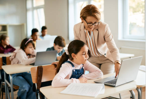 teaching with laptops